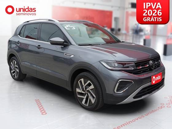 VOLKSWAGEN T-CROSS 1.4 250 TSI TOTAL FLEX HIGHLINE AUTOMÁTICO VOLKSWAGEN T-CROSS 1.4 250 TSI TOTAL FLEX HIGHLINE AUTOMÁTICO